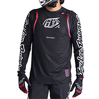 Camiseta Troy Lee Designs Sprint Ultra Pinned negro