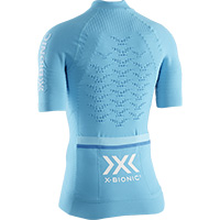 X-Bionic Effektor 4.0 Women Cycling ZipSLシャツブルー
