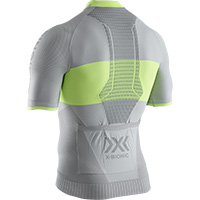 X-bionic Invent Bike R Zip Ss Jersey Dolomite Grey