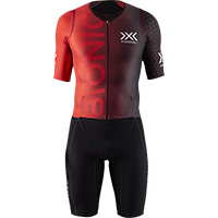 X-Bionic Triathlon Dragonfly 5G Trisuit negro rojo