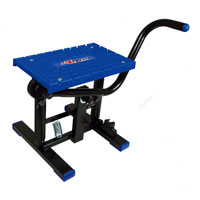 Racetech Foot Lift Bike Stand Cross Blue