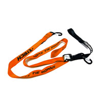 RACETECH TIE DOWNS W/SAFETY LOCK ORANGE