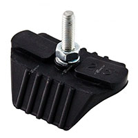 Racetech 2.15 Channel Cover Clip negro