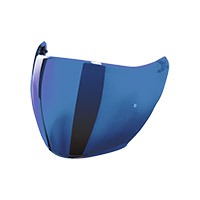Visera AGV City 21 K-5 Jet Evo azul espejada