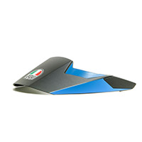 Pico AGV AX9 Antartica negro cyan