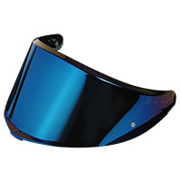 Visera AGV Max K6 Pinlock Ready azul iridio