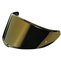 Agv Max K6 Pinlock Ready Visor Iridium Gold