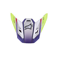 Frontino Alpinestars S-m7 Fuse Viola Bianco