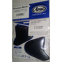 Arai Sz-f Side Pods Aluminium Grey