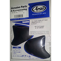 Arai Sz-f Side Pods Frost Black