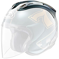 Diffuser Arai Rx7-v/szramx/sz-r Vas Cafè Racer Verde