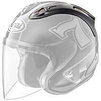 Arai Rx7-v/sz Ram X Diffuser Cafè Racer Black