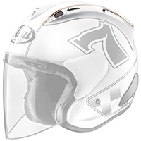 Arai Type-12 Sz Ram X Café Racer Blanc