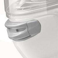 Arai Quantic Kinnbelüftung weiss