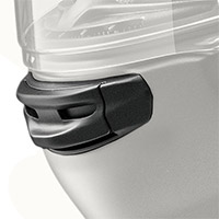 Arai Quantic Kinnbelüftung frost schwarz