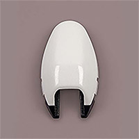 Entrada de aire delantera Arai Xgf Quantic diamond blanco