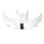 Top Rear Vent For Chaser-v White