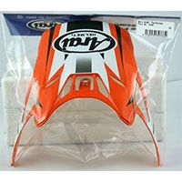 Arai Mx-v punta pico naranja