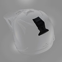 Arai Center Top Duct Mx-v Black