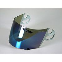 Visera ARAI SAI Tipo RX-7 GP plateada azul