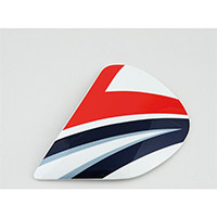 Arai Side Pods J Type Schwantz Re-style Blue Red