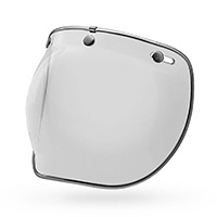 Visière Bell Dlx Bubble 3-snap Transparente