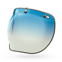 Visera Bell 3 Snap Bubble azul