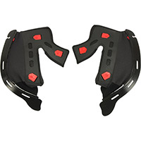 Hjc Rpha 11 Carbon Cheek Pads Black