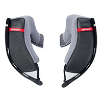 Almohadillas laterales HJC RPHA 70 Carbon, black