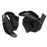 Hjc Rpha 90 Cheek Pads Black