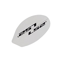 Mentonera LS2 FF399 Valiant aluminio blanco