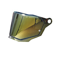 Visera LS2 MX701 Explorer espejo dorado