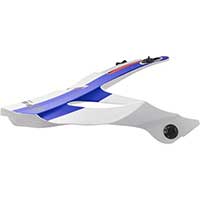 Ls2 Frontino Quarterback Bianco Rosso Blu