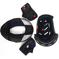 Kit De Doublure Mt Helmets Kre Bleu