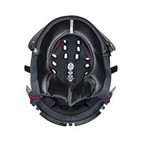 Intérieur Nolan Clima Comfort N33 Evo Noir Rouge