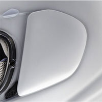 Arai Side Pods - J Type - Frost White