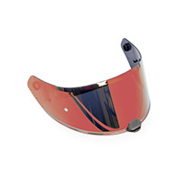 Visera Premier Hyper/Devil espejada rojo