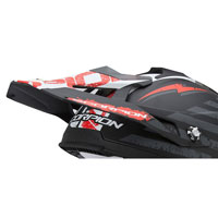 Scorpion Replacement peak Vx-15 Evo Air Gamma Black White Red Matt