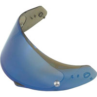 Scorpion Exo 490 Blue Mirror Visor