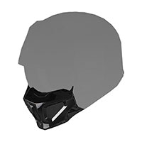 Scorpion Covert-x Chin Guard Black Matt