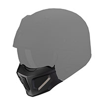 Scorpion Covert-x Chin Guard Black Matt