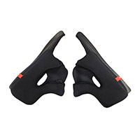 Almohadillas de mejilla Scorpion Exo 1400 negras