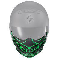 Masque Scorpion Exo-combat Evo Samurai Vert