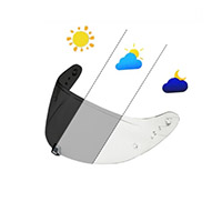 Visière Scorpion KDF16-2 EXO-R1 2D photochromique