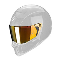 Visiera Scorpion KDF19 Exo HX1 specchiato oro