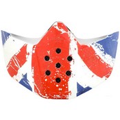 Shark mascherina per caschi raw Union Jack