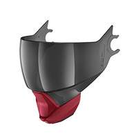 Shark Vz17011 Evo Jet Visor Smoked Red Mat