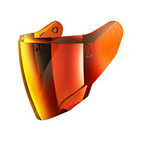 Visera Shark Skwal i3/Jet espejo rojo