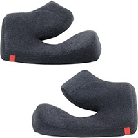 Almohadillas mejillas Shoei Glamster negro