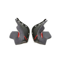 Shoei Nxr Cheek Pads Black